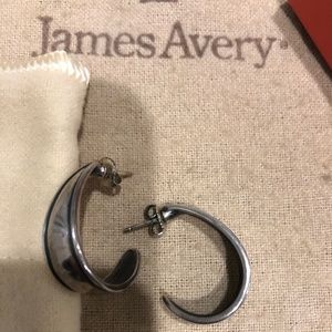 Retired Authentic James Avery sterling silver earrings